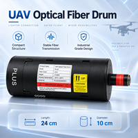 Bobine de câble à fibres optiques pour transmission de données de drones UAV, système de communication industriel OEM ODM