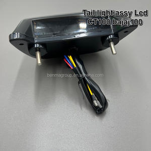 Pièces de rechange pour moto, feux de freinage LED, feux stop, feux arrière pour BAJAJ BOXER CT100 - Product Image 5