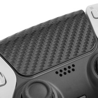 Autocollants pour manette PS5, autocollants multi-textures de couleur unie pour la manette tactile PlayStation PS5, protecteur de manette de jeu (2 pièces)