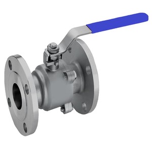 Válvula de Bola de Acero Fundido de 1 Pulgada, Clase 150, de 2 Vías, con Extremo Bridado, para la Industria Petroquímica - Product Image 1