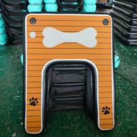 Plateforme flottante gonflable en PVC pour chien, jouet aquatique pour chien