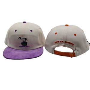 ผู้ผลิตจีนรับผลิตหมวกแก๊ปปักลาย 5 ช่องแบบกำหนดเอง พร้อมปักตัวอักษรแบบแบน  หมวกทรงสปอร์ตแบบไม่มีโครง ปรับขนาดได้ - Product Image 2