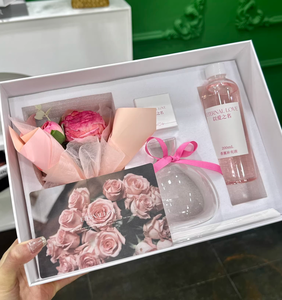 Diffuseur de parfum LANJO de luxe pour la fête des mères, en verre sans plomb, avec fleurs, huile essentielle, arôme floral, durée de vie de 3 mois - Product Image 6