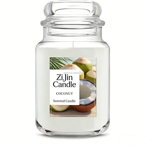 Grande <span class=keywords><strong>bougie</strong></span> parfumée en cire de soja 550g, cadeau de la Saint-Valentin haut de gamme, décoration, aromathérapie sans fumée pour la maison - Product Image 3