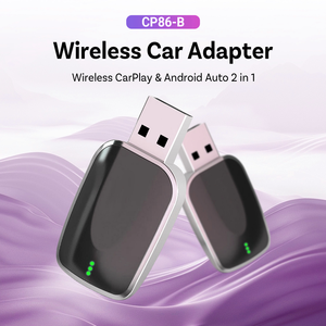Adaptateur CarPlay Android Auto Portable Filaire et Sans Fil Prix Usine Double Canal Puce Allwinner A851S 2-en-1 Dongle USB Universel - Product Image 3