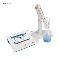 pH-mètre/ORP-mètre numérique portable de laboratoire pour l'analyse de l'eau et du sol