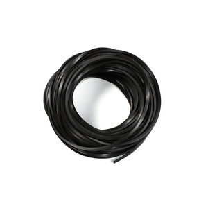 Nhà máy bán tùy chỉnh màu đen FKM vuông soild dải cao su hình chữ nhật dây cao su - Product Image 1