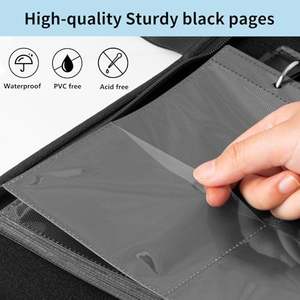 Album <span class=keywords><strong>photo</strong></span> <span class=keywords><strong>Polaroid</strong></span>, étui en cuir PU imperméable avec fermeture éclair, 6 couleurs <span class=keywords><strong>pour</strong></span> film Instax Wide 3 5x4 25 pouces, <span class=keywords><strong>livre</strong></span> de rangement <span class=keywords><strong>pour</strong></span> photos - Product Image 5