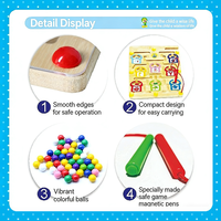 Jouets éducatifs Montessori, labyrinthe magnétique, jeux d'apprentissage précoce, développement intellectuel pour enfants