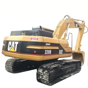 Caterpillar CAT320B ekskavator bekas 20 ton mesin ekskavator besar asli Jepang dijual dengan harga rendah