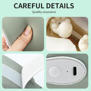 Oreiller de massage portable en forme de U pour le cou, masseur chauffant sans fil pour avion, voiture, voyage, maison, bureau, relaxation - Product Image 5