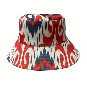 Nouveau Chapeau de Pêcheur en Coton Entièrement Imprimé et Brodé, Réversible, avec Logo Personnalisé, Collection 2025 – Tendance Designer - Product Image 2