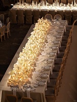 Ensemble de table et chaises de luxe pour restaurant commercial, hôtel, traiteur, salle de réception, cafétéria, mariage et banquet