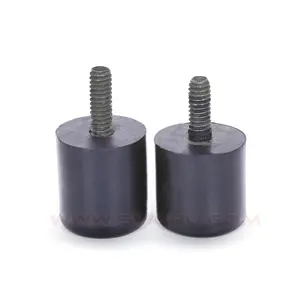 Rubber Buffer Factory Wholesale Molding Rubber Silent Block Rubber Metal Bump Stop Male Buffer