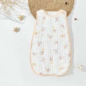 100% Cotton <b>Baby</b> Sleeping Suit Infant Sleeping Sacks Zipper <b>Baby</b> Swaddle Sleeping Bags for Newborn Toddler - Product Image 6