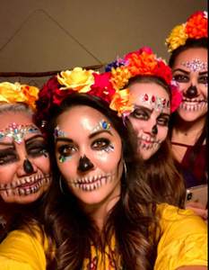 Diadema <span class=keywords><strong>de</strong></span> Flores <span class=keywords><strong>de</strong></span> Rosa Mexicana para Mujer, Corona para el Día <span class=keywords><strong>de</strong></span> <span class=keywords><strong>Muertos</strong></span>, Halloween, Accesorio para el Cabello, Disfraz, Corona <span class=keywords><strong>de</strong></span> Flores <span class=keywords><strong>de</strong></span> Rosa - Product Image 6