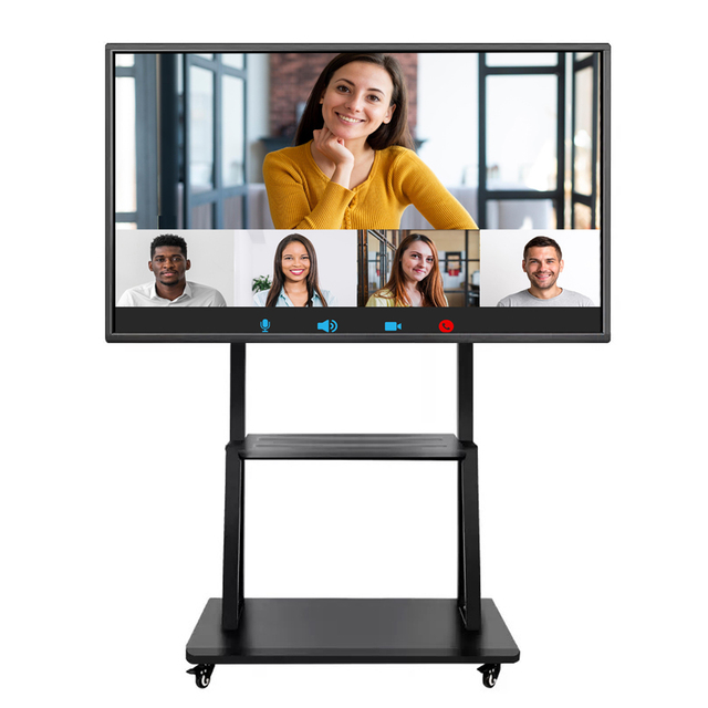 Interactive Flat Panel 86 Inch All-in-One Digital Multi-Touch Electronic Board for Meeting Room & Classroom Remote Conferencing