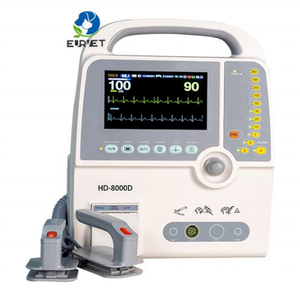 Peralatan Veteriner Terlaris EUR VET Defibrillator <span class=keywords><strong>Biphasic</strong></span> Monitor Defibrillator Pertolongan Pertama Defibrillator Eksternal - Product Image 2