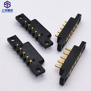 Shangte 5 Pin Dip Mannelijke En Vrouwelijke Tablet Computer Pogo Pin Opladen Elektronische Gebogen Voorjaar Pin Connector - Product Image 2