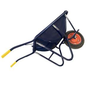 Brouette robuste WB3502 de haute qualité avec bac profond en acier pour chantier de construction - Product Image 3