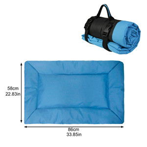 Benutzer definierte billige Reise faltbare Hund Baumwolle Betten Beruhigende Katzen betten mit wasserdichten abnehmbaren wasch baren Bezug - Product Image 4