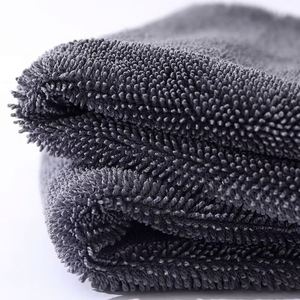 Super Absorbent 550Gsm Edgeless Microfiber Auto Dry 3 Pack 40*40 Soft Coral Fleece Detailing <b>Polishing</b> <b>Car</b> Wash Towels - Product Image 5