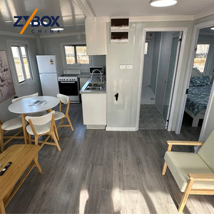 ZYBOX Case Prefabbricate Modulari Pieghevoli con Ampio Spazio, Installazione Rapida, <span class=keywords><strong>Casa</strong></span> Container Espandibile da 40FT per Progetti Residenziali e Resort - Product Image 2