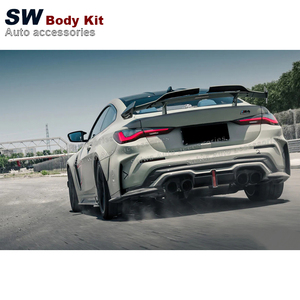 Carbon Fiber Rear <strong>Spoiler</strong> Wing for BMW G20 G80 G22 G82 F80 F82 IMP Style Rear Wing Trunk <strong>Spoiler</strong> - Product Image 3