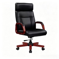 Chaise de bureau en cuir de luxe, vente directe d'usine, chaises de bureau adaptées aux hôpitaux, écoles, hôtels, chaises pivotantes pour PDG et managers