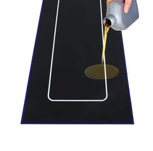 Tapete para Motocicleta de 78.7 x 31.5 Pulgadas, Tapete para Piso de Garaje, Lavable, Antideslizante, Absorbente de Aceite, con Capa Trasera de Goma - Product Image 1