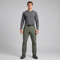 Nouvelle Arrivée 2025 – Pantalon d'Hiver Homme Personnalisé, Formel, Polaire, Imperméable, Coupe-Vent, Séchage Rapide, en Polyester et Spandex, pour Sport et Randonnée, Tissé