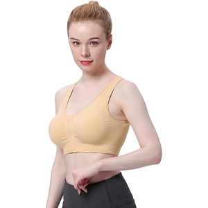 เสื้อชั้นในกีฬาผู้หญิงแบบมีซิปด้านหน้าไร้โครง รุ่น Racerback สำหรับโยคะและออกกำลังกาย ระบายอากาศได้ดี ผลิตจากผ้าสแปนเด็กซ์และโพลีเอสเตอร์ แพ็ค 3 ชิ้น - Product Image 6