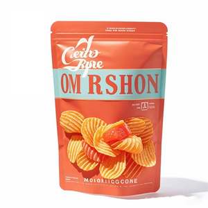 Pochette debout anti-odeur personnalisée de 1.26oz Emballage étanche à l'humidité avec fermeture à glissière pour biscuit à poisson, collation, sushi, gelée de chewing-gum - Product Image 3