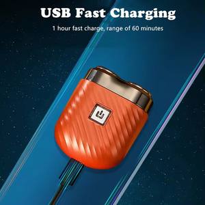 Rasoio Elettrico Portatile Mini Impermeabile Ricaricabile USB 2024 per Uomo, Regolabarba <span class=keywords><strong>Professionale</strong></span> da Viaggio - Product Image 3