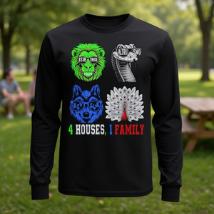 Isibindi Altruismo Reveur 4 Maisons 1 Famille T-shirt à manches longues - Product Image 3