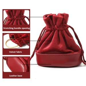 Sacs de rangement en toile de coton personnalisés avec cordon de serrage pour l'emballage de bijoux, sacs cadeaux écologiques, marque H&G, modèle MS020, couleur personnalisée - Product Image 3