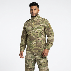 Conjunto de Uniforme Táctico de Camuflaje Multicam SF40, Camisa y Pantalones Transpirables de Manga Larga, Traje de Entrenamiento para Exteriores para Todas las Estaciones, Venta al por Mayor - Product Image 2