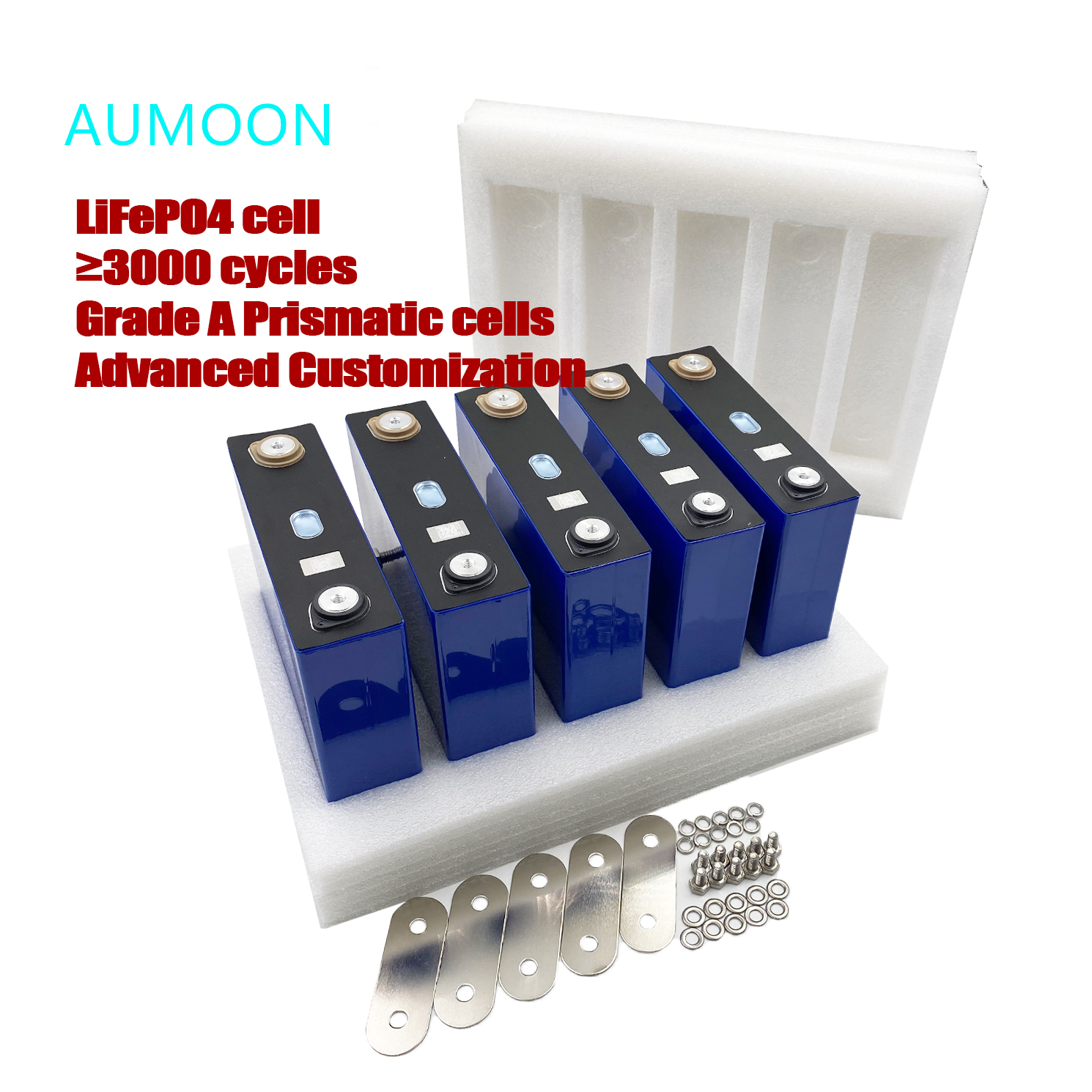 Литий-ионные аккумуляторы OEM 3,2 V 12V LiFePO4 батарея лития 280ah 100ah для тележки для гольфа лодки