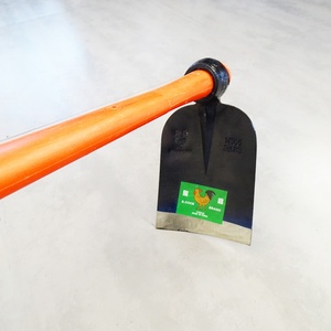 2,5 lb B. Hoe Head <span class=keywords><strong>Jembe</strong></span> H305 - Acier forgé de qualité ferroviaire, peint, en forme de pelle, pour usage agricole/de jardinage en extérieur, certifié ISO - Product Image 1