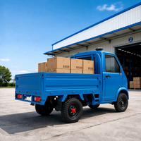Mini camionnette électrique à 4 roues, véhicule utilitaire de petite taille pour l'agriculture, la logistique et la livraison