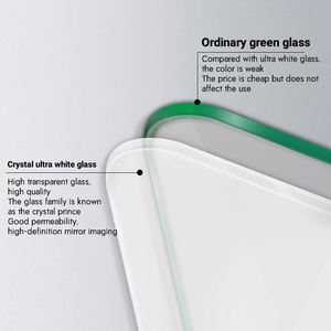 Ultra-White Aluminum <b>Frame</b> Dressing Mirror Custom Full Body Wall-<b>Mounted</b> Floor-Standing Trending Home Decor Explosion-Proof - Product Image 5