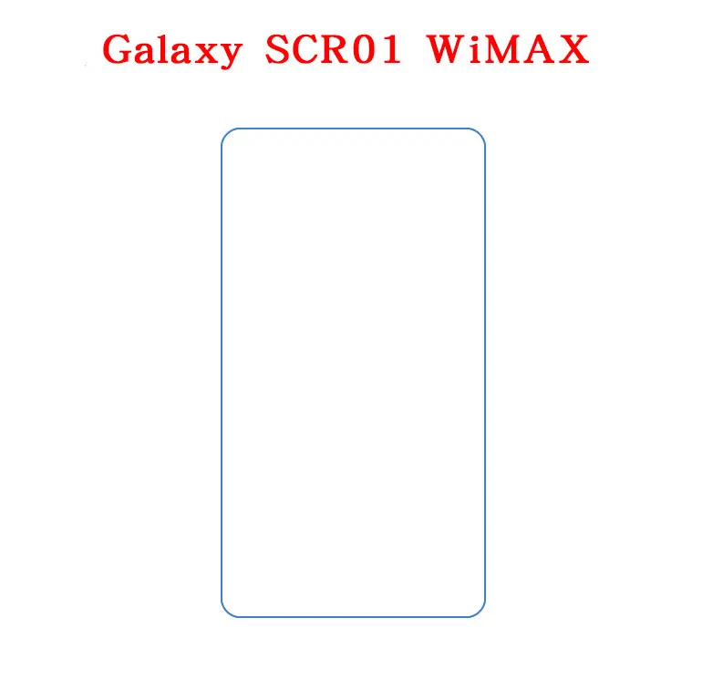 Anti-scratch Super clear Soft PET Screen protector film for Samsung Galaxy SCR01 WiMAX
