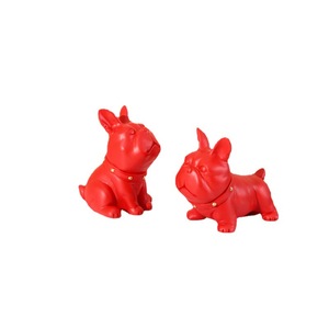 Bulldog Crafts Cartoon Resin <b>Car</b> <b>Ornaments</b> Desktop Home Decorations Animal Shape Artistic Decor - Product Image 5
