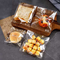 Sacs de conservation alimentaire en plastique pour boulangerie artisanale, impression personnalisée, sacs à pain pour congélateur