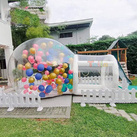 Dôme gonflable transparent en PVC pour hôtel, grand format, pas cher, à vendre