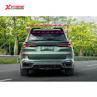 Kit de Spoiler de Toit Arrière XTREME en Fibre de Carbone Sec, Spoiler de Toit Adhésif pour BMW G05 X5 40iX 50eX M60iX M60i (2023-2026)