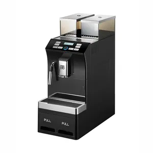 一触式多功能全自动机器带研磨机的Caf自动商用浓缩咖啡机