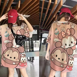 批发大码宽松休闲卡通印花女装OC896 - Product Image 2