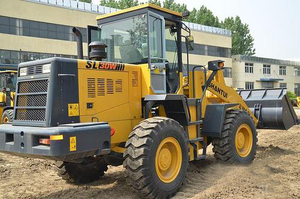 Китайский бренд, новинка, колесный погрузчик shantui Sl50w-2 5t с ведром 3 м3 - Product Image 5