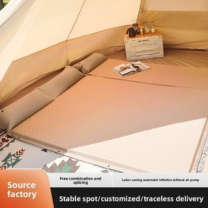Matelas Gonflable Chunyafang Portable pour <span class=keywords><strong>Camping</strong></span> et Randonnée, Lit d'Appoint Automatique pour Voiture, <span class=keywords><strong>Tapis</strong></span> <span class=keywords><strong>de</strong></span> Couchage Pliable pour <span class=keywords><strong>Sol</strong></span> Extérieur - Product Image 5
